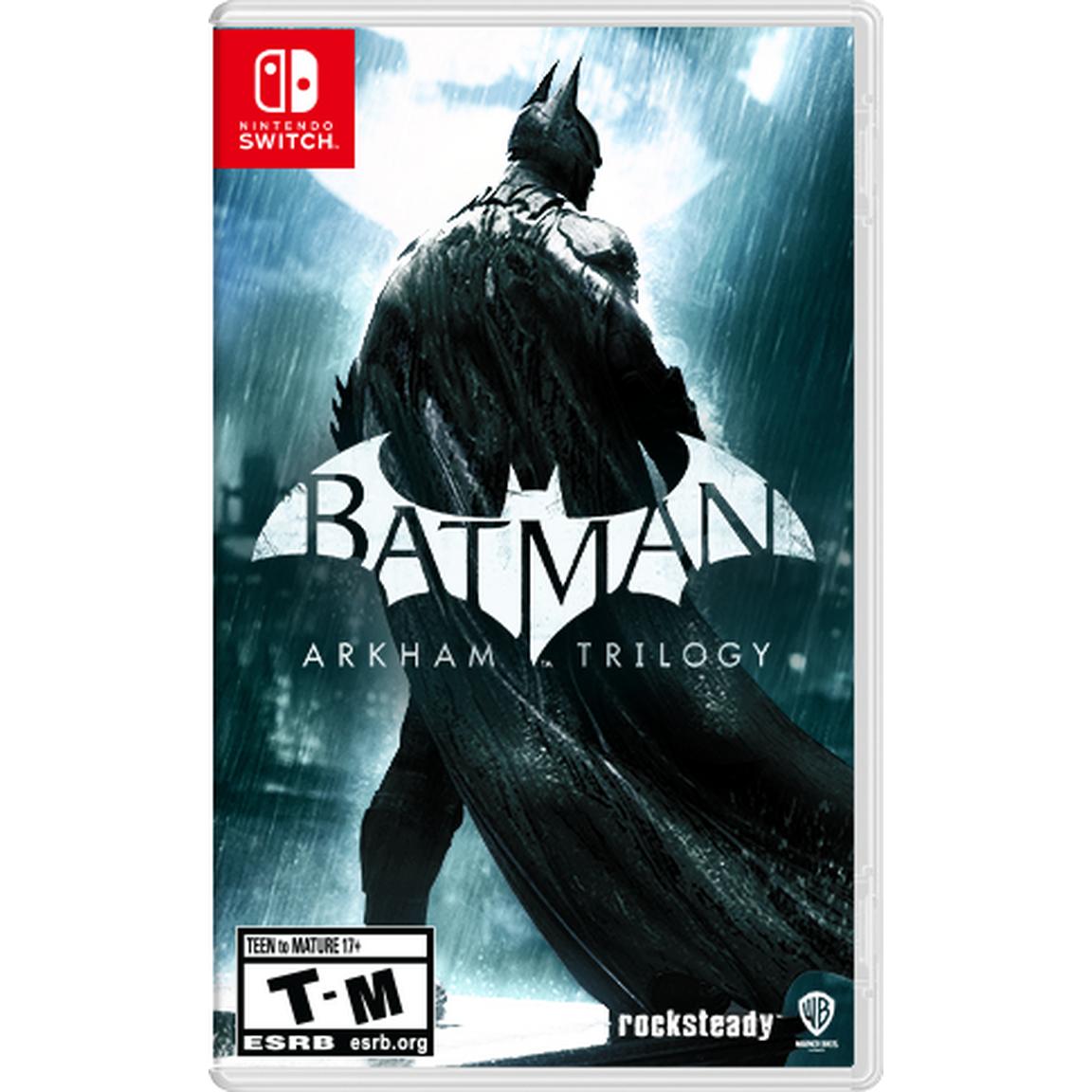 Видеоигра Batman: Arkham Trilogy - Nintendo Switch batman return to arkham [ps4 русская версия]