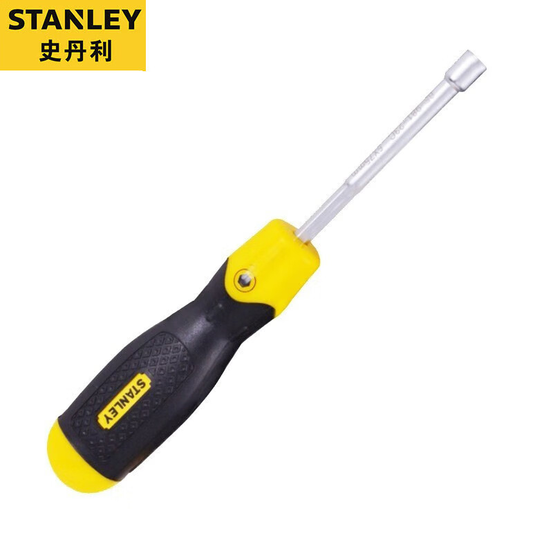 Отвертка-гайка STANLEY с двухцветной ручкой 8х75мм 65-984-23C