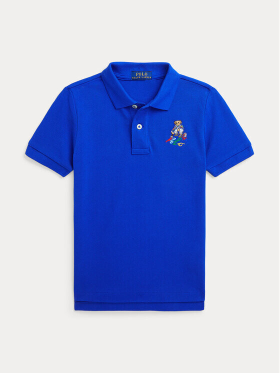 

Рубашка поло стандартного кроя Polo Ralph Lauren, синий