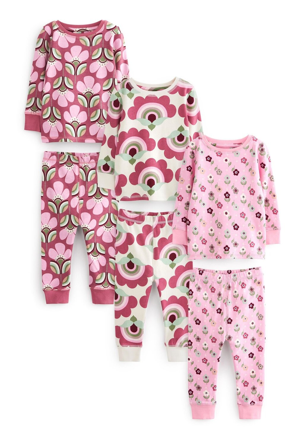

Пижамы Retro 3 Pack Next, цвет pink cream