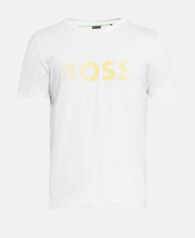 

Футболка Boss Green, светло-серый
