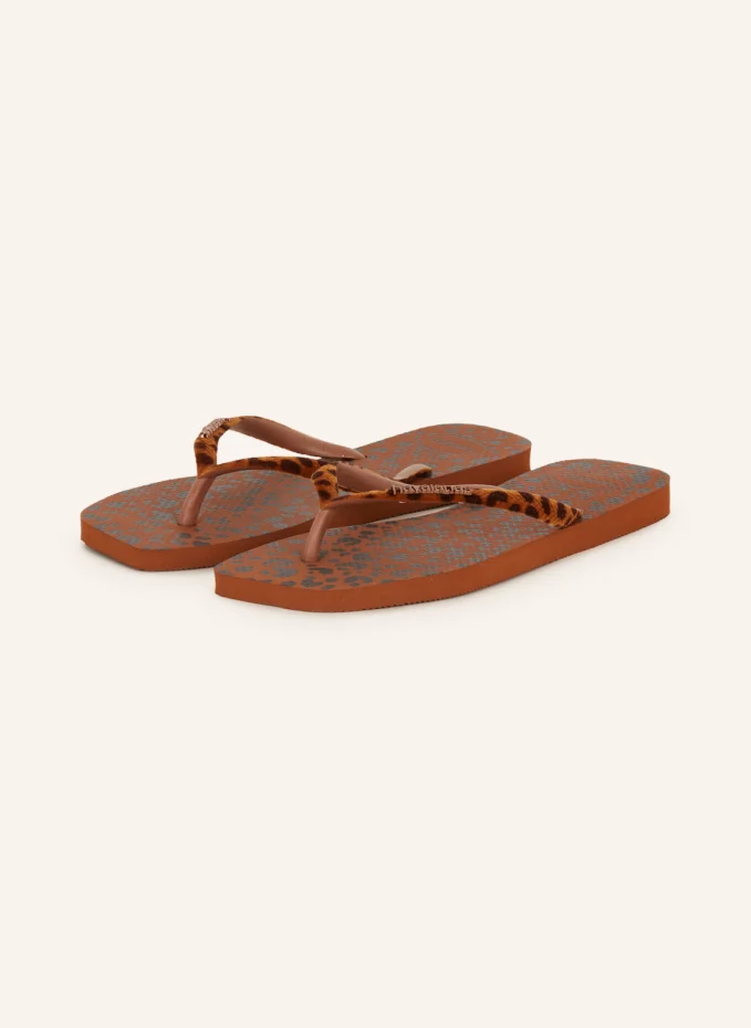 

Разделитель пальцев square velvet Havaianas, коричневый
