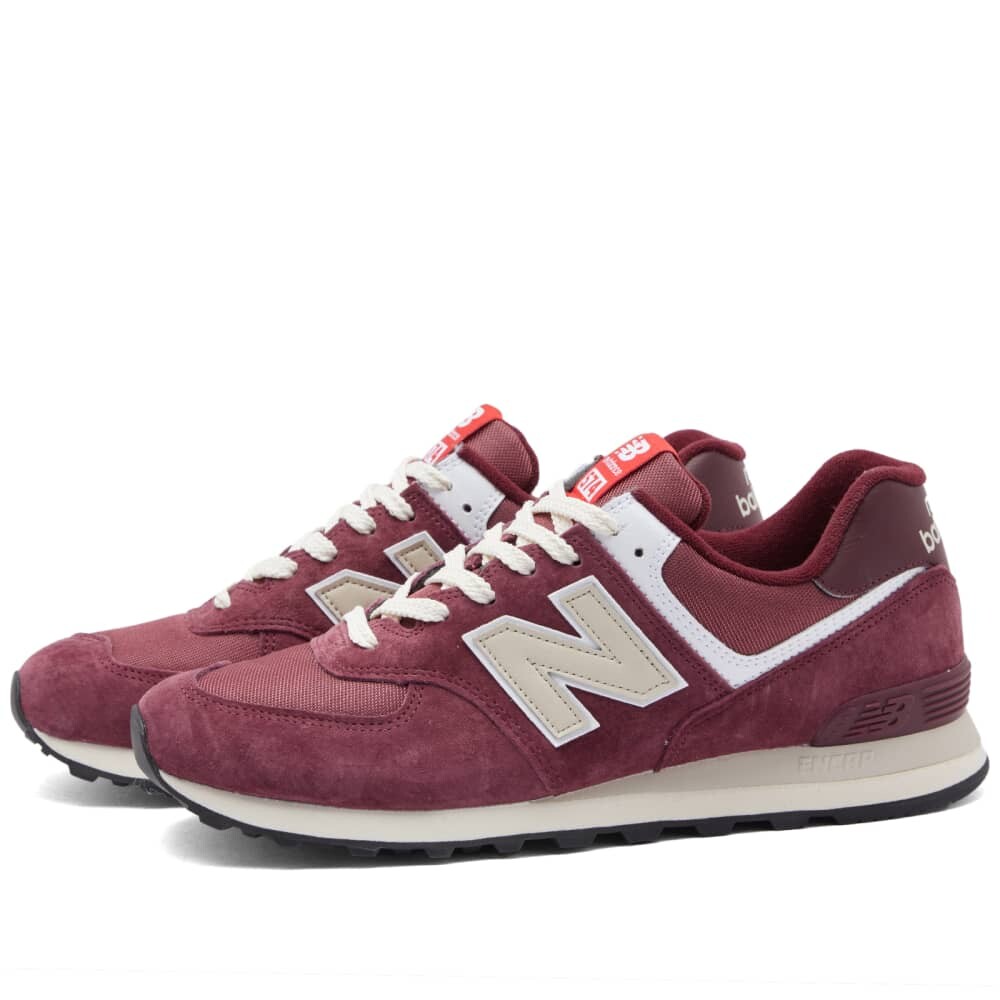 

New Balance Кроссовки U574HMG, бордовый, Красный