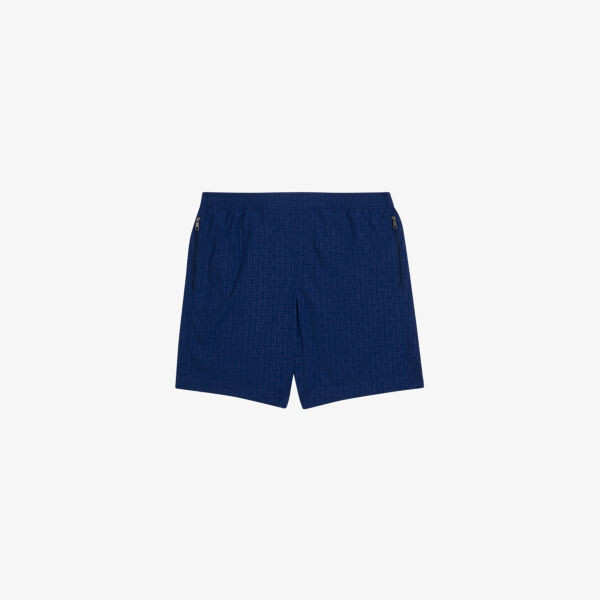 

Тканые шорты для плавания tjacks стандартного кроя с графическим принтом Ted Baker, синий