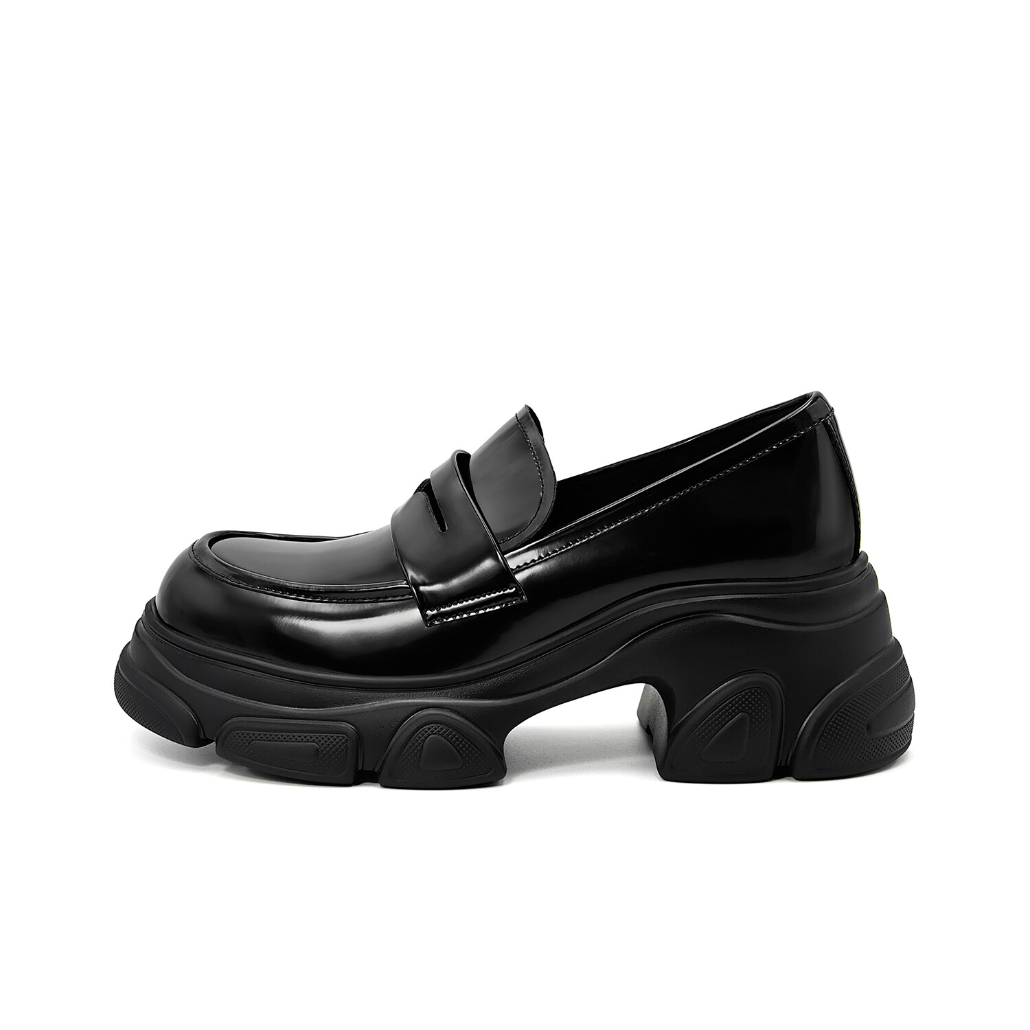 

Туфли женские на высоком каблуке Myki, цвет Moonlit night black [comfortable one-step pedal]