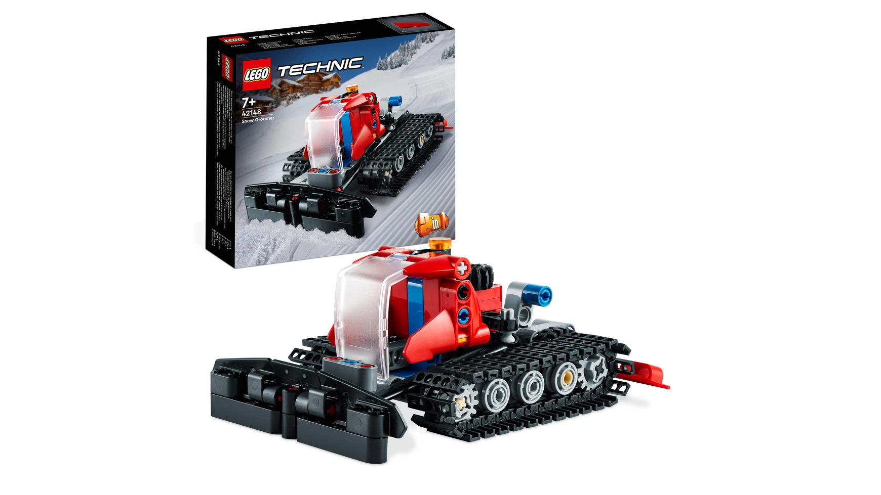 Lego Technic Snowcat, автомобильный набор 2 в 1 со снегоходом lego creator набор обитатели морских глубин 3 в 1 для детей от 7 лет и старше