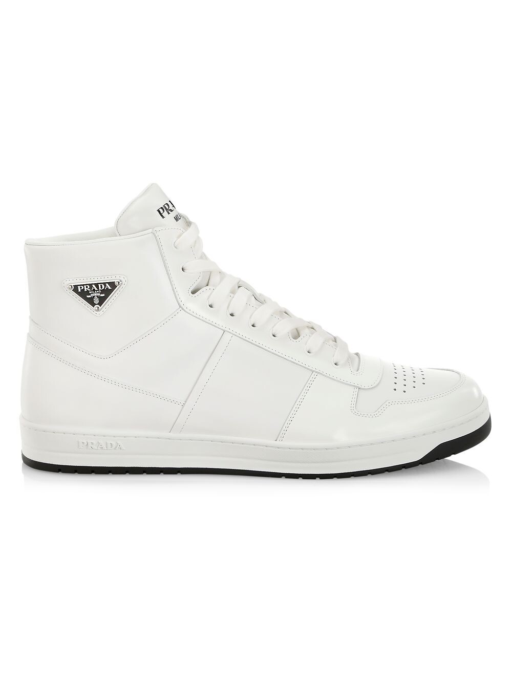 

Высокие кроссовки New Avenue с треугольными чашечками Prada, неро