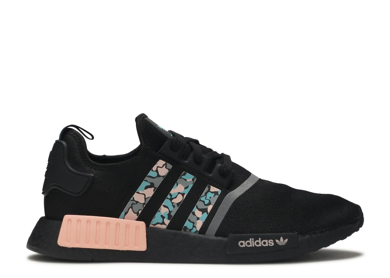 

Кроссовки adidas Nmd_R1 Stlt Primeknit 'Aqua Pink Camo', черный