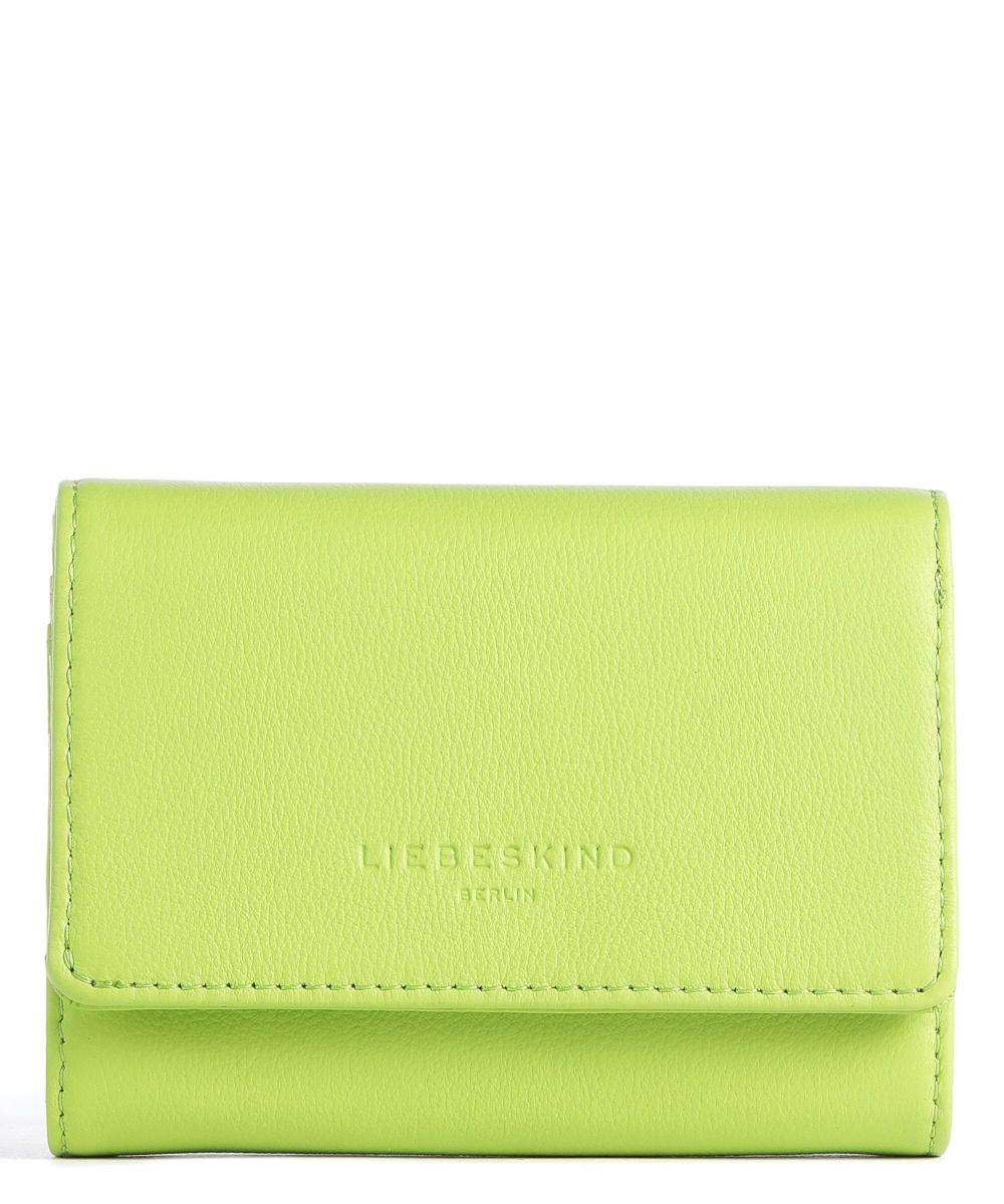 Классический RFID-кошелек из зерненой кожи Liebeskind, зеленый