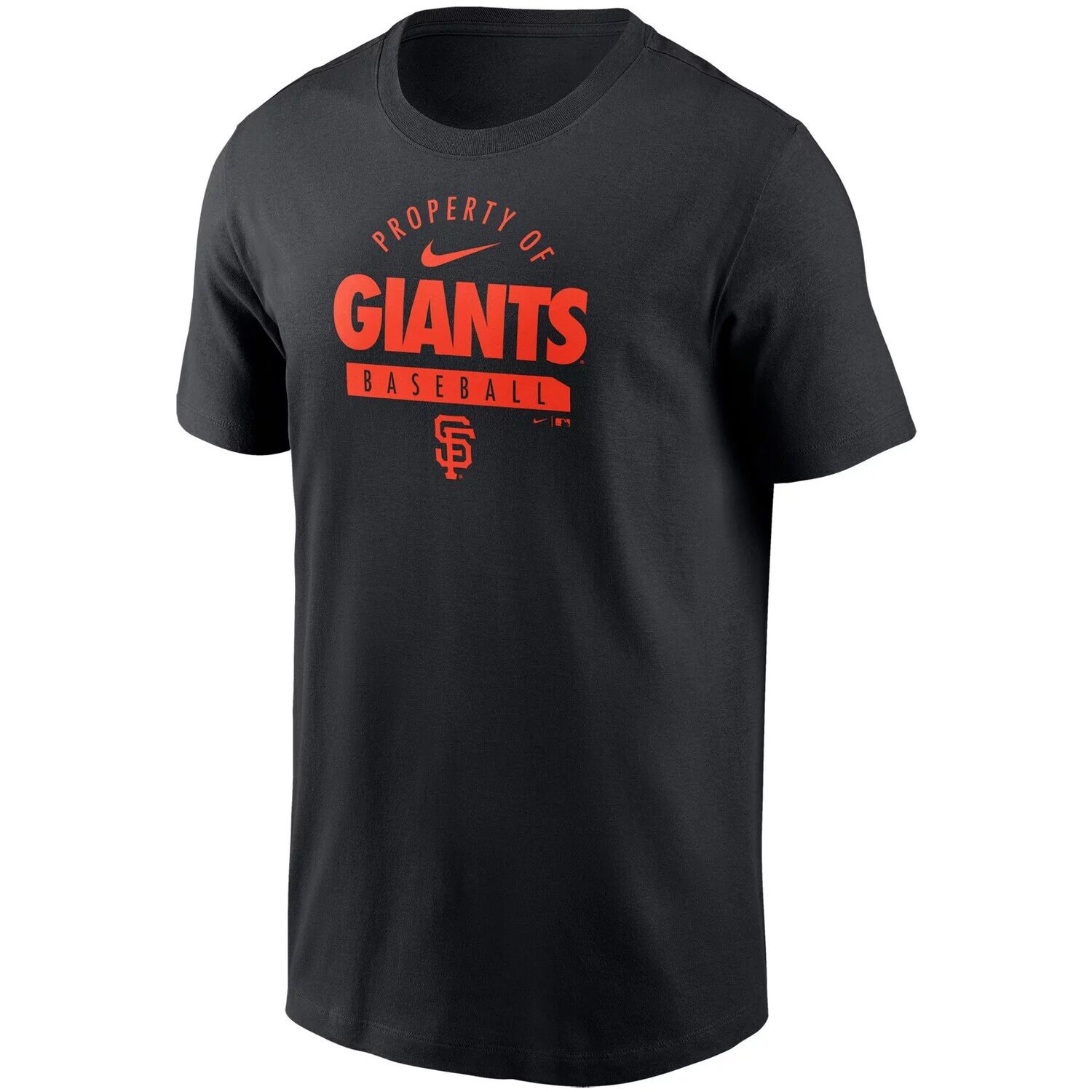 

Мужская черная футболка Nike San Francisco Giants Primetime Property Of Practice, Черный