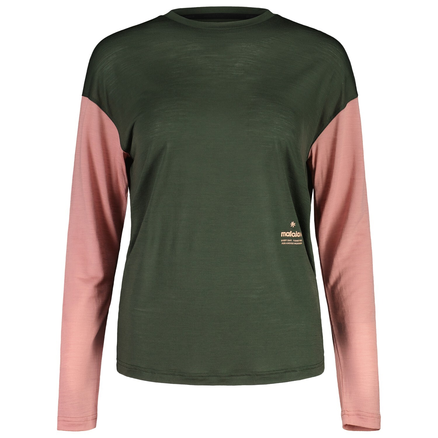 

Рубашка из мериноса Maloja Women's FuschlseeM, цвет Deep Forest