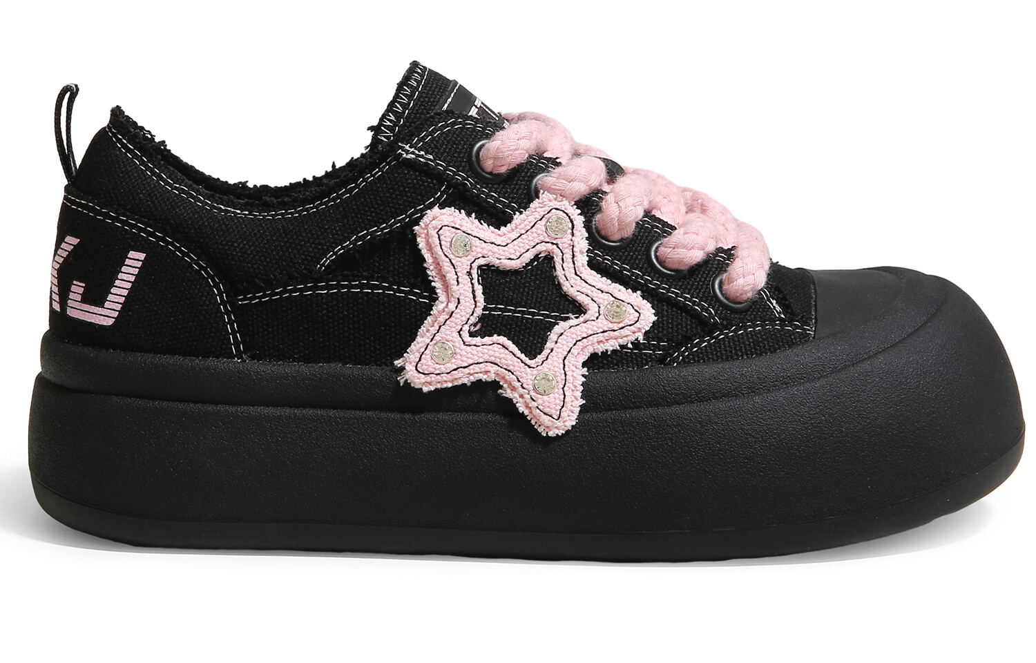 

Кроссовки TTKJ Skateboarding Shoes Women's Low-top, черный