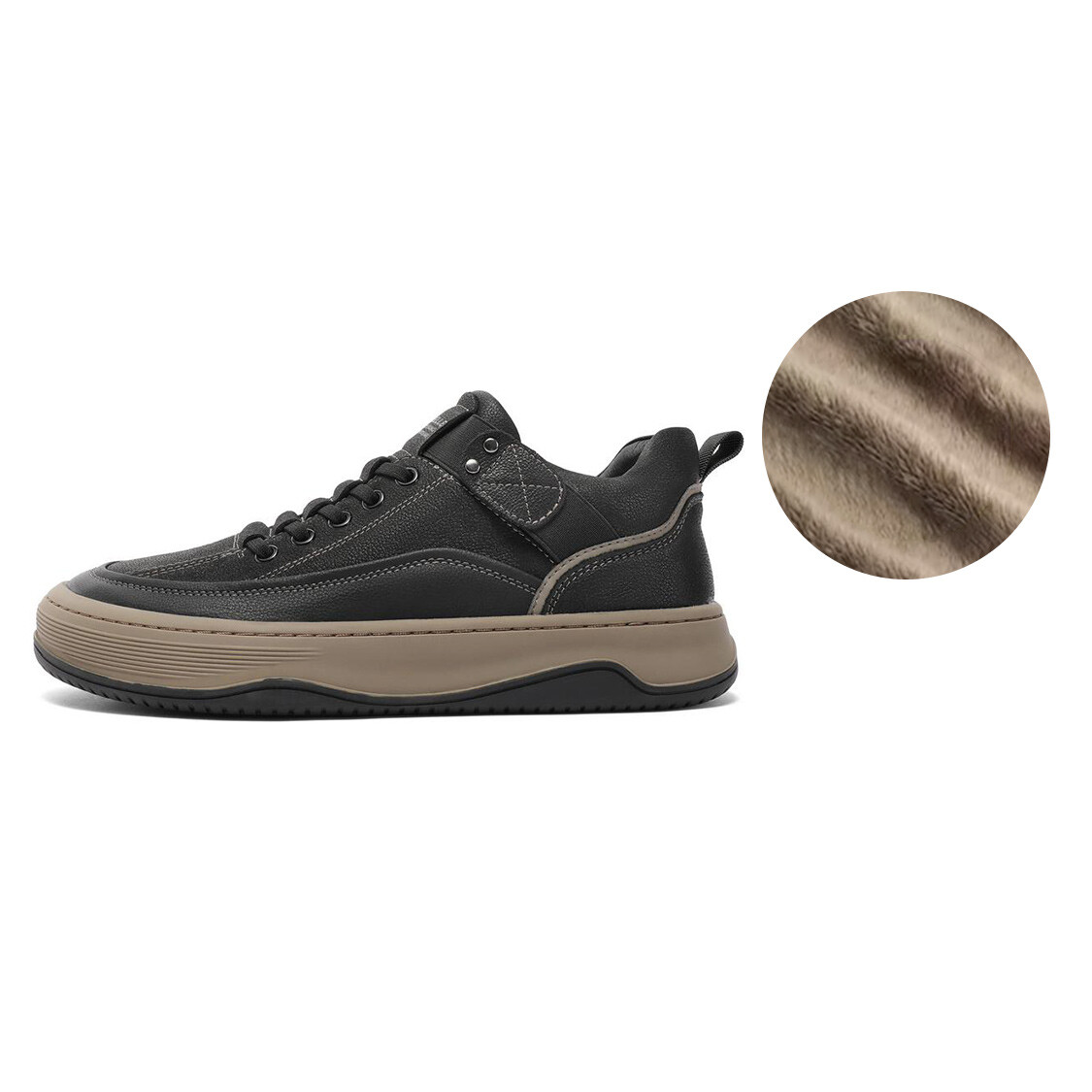 

Кроссовки мужские Lifestyle Shoes Men Low-Top Belle, цвет Yellow velvet
