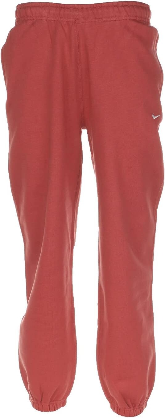

Флисовые брюки NRG Solo с логотипом Swoosh Nike, цвет Cedar/White