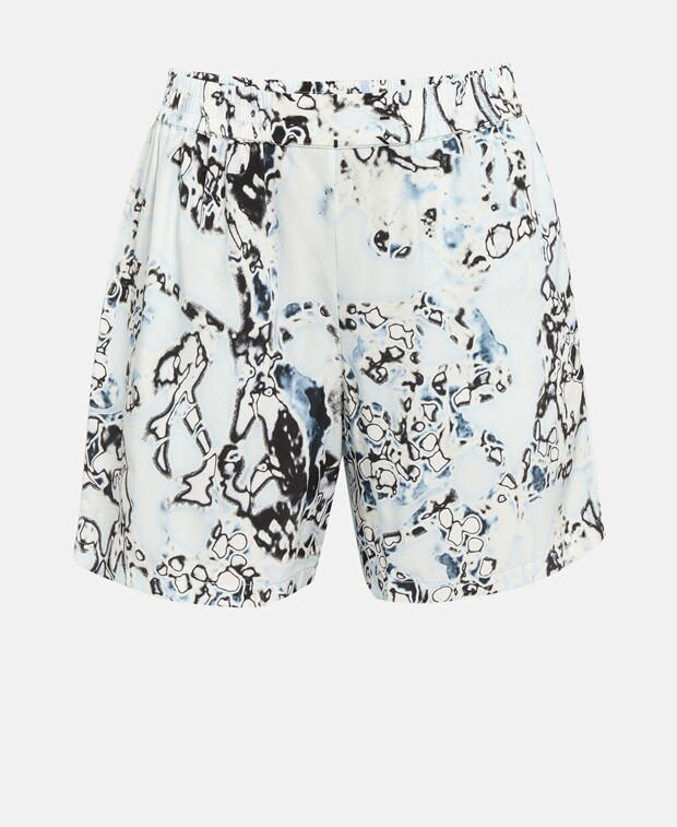 

Шелковые шорты McQ Alexander McQueen, цвет Ice