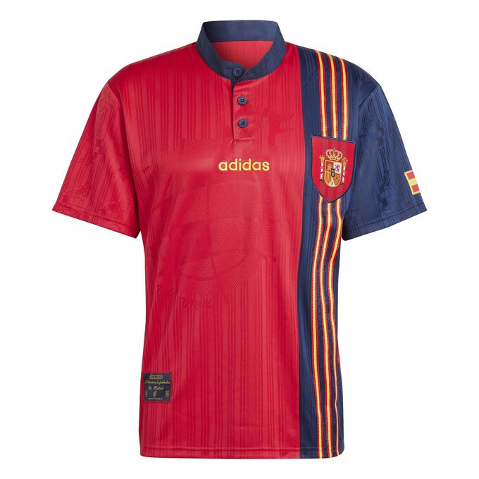 Футболка сборной Испании 1996 года Adidas Originals, красный