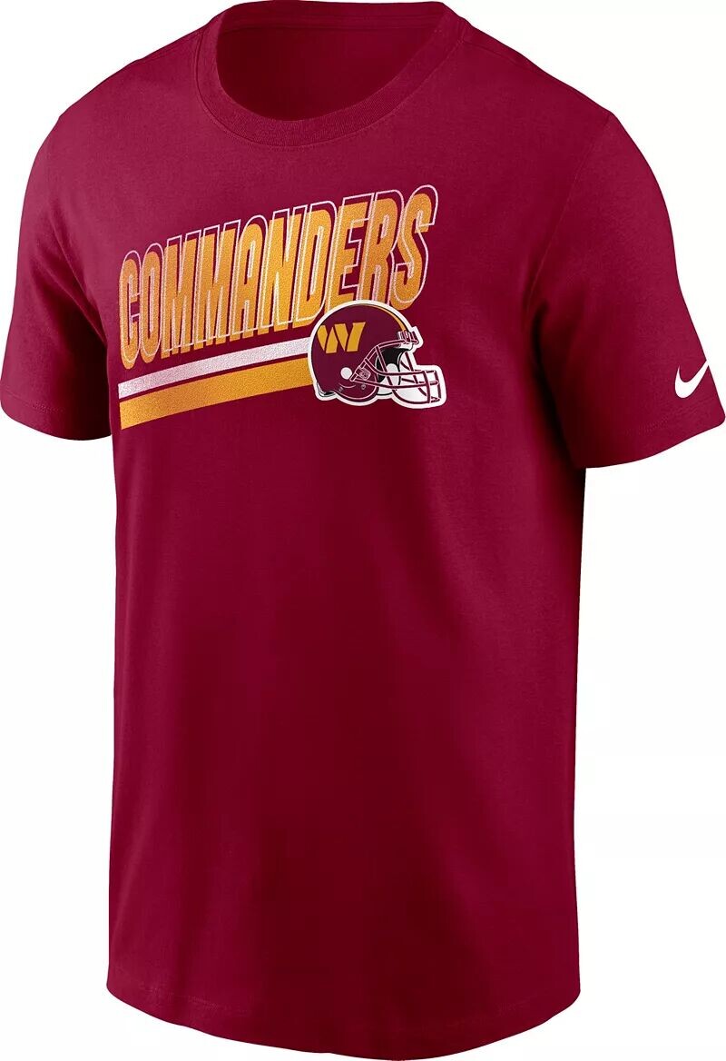 

Мужская красная футболка Nike Washington Commanders Blitz Helmet