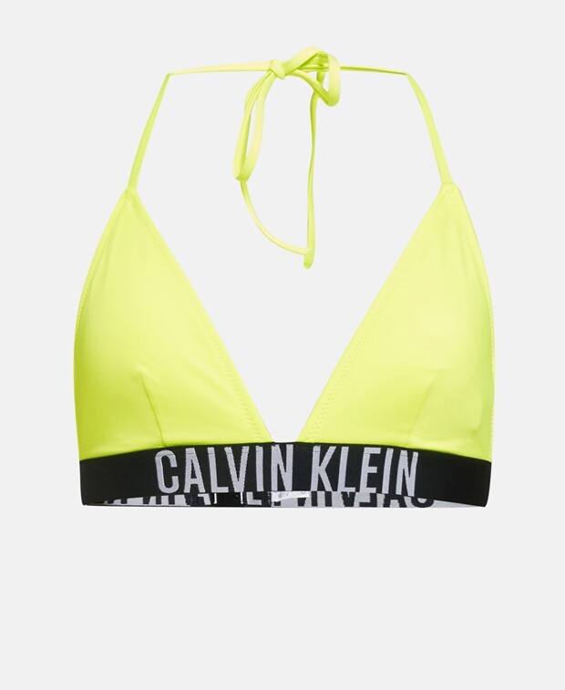 

Бикини-топ Calvin Klein, светло-желтого