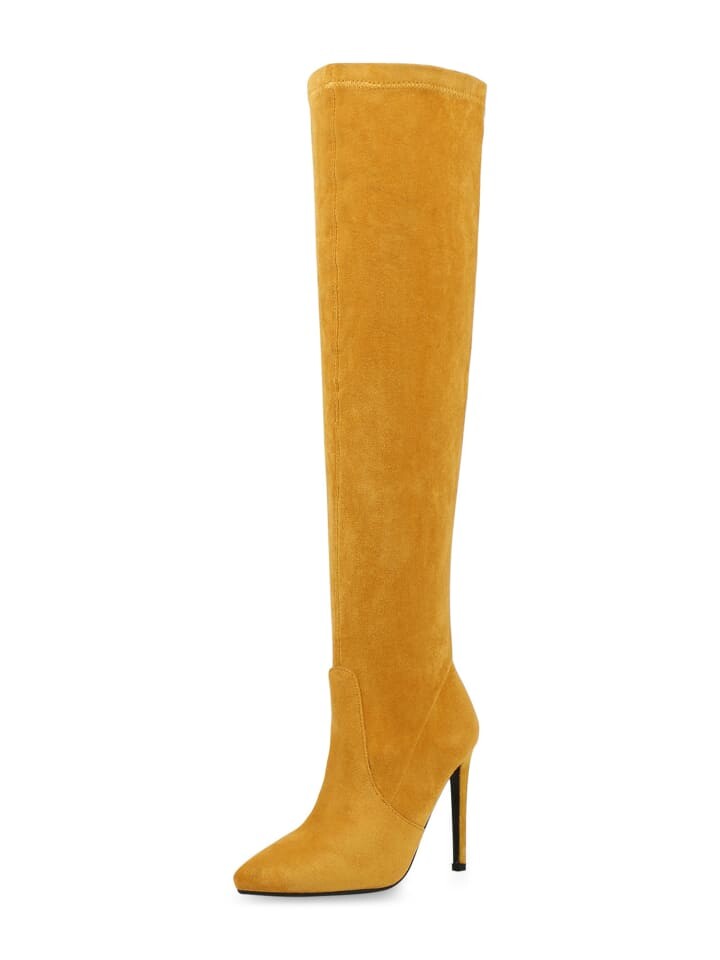 

Сапоги VAN HILL Overknees Samantha, желтый