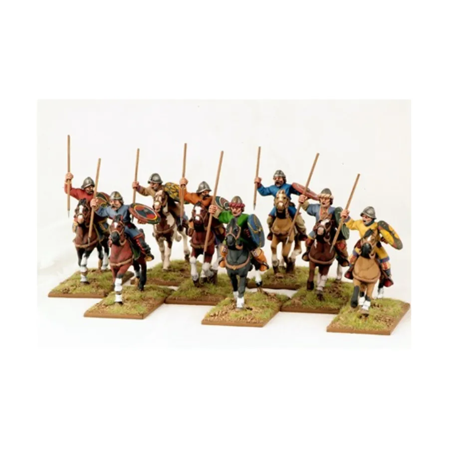 

Каролингские воины – верхом, Saga Miniatures - Viking Age - Carolingian Franks (28mm)