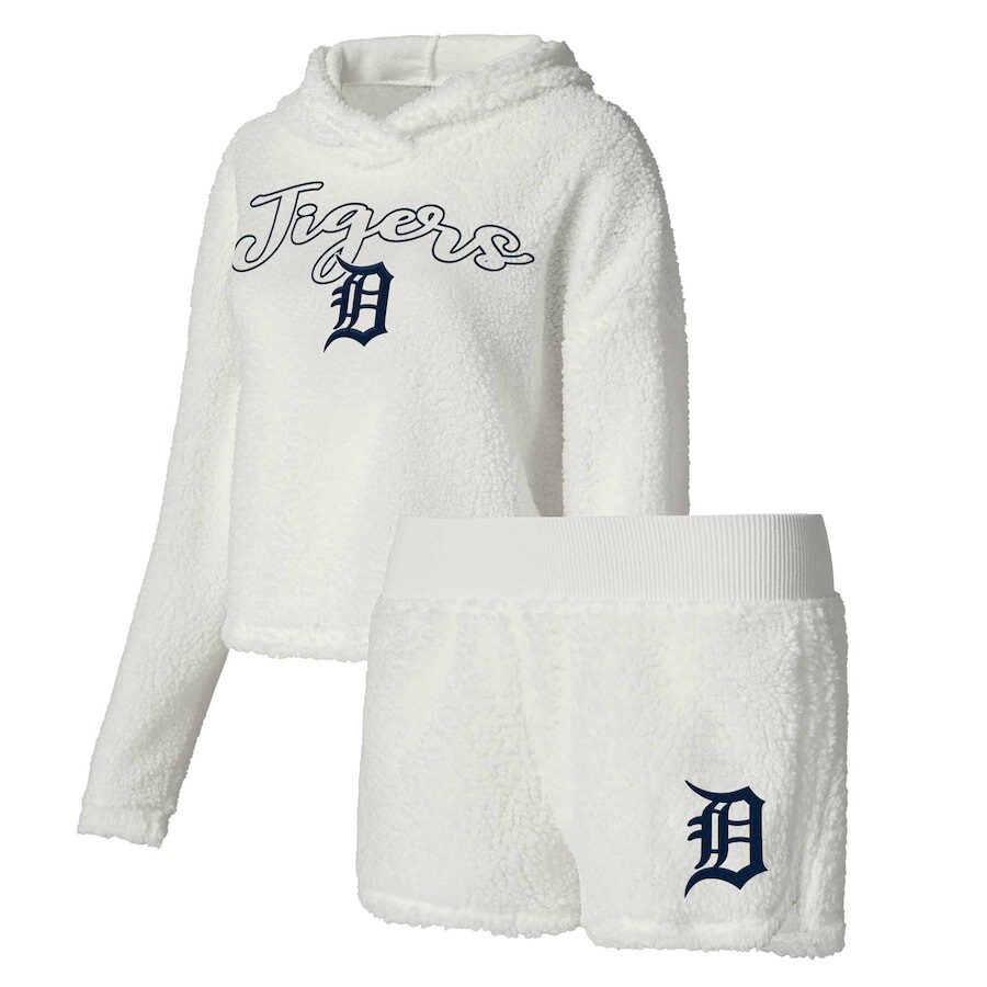 

Пижамный комплект Concepts Sport Detroit Tigers, кремовый