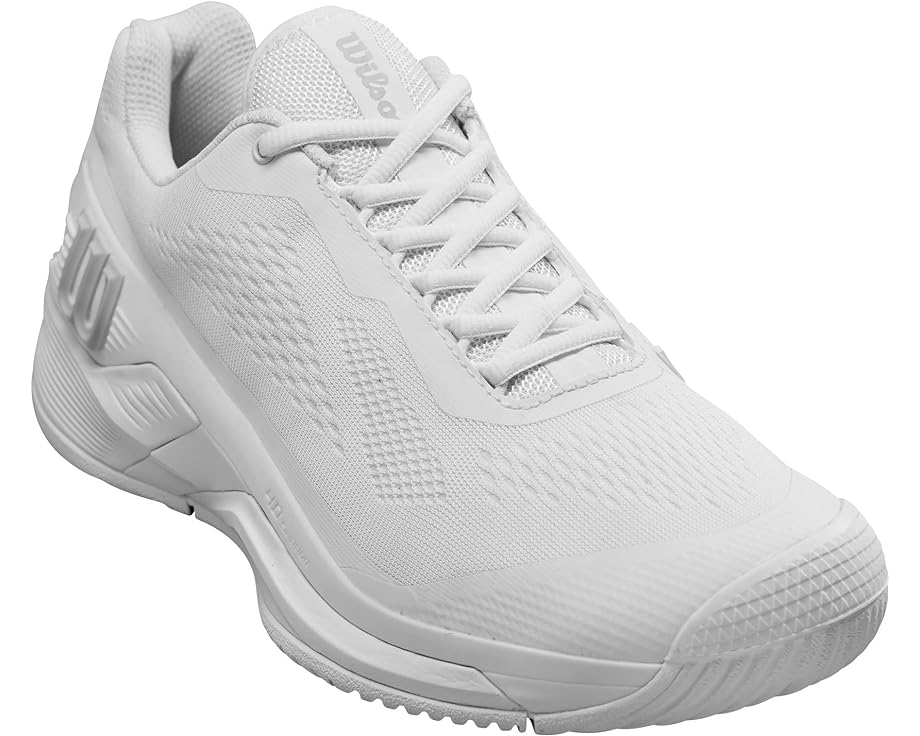 цена Кроссовки Wilson Rush Pro 4.0 Tennis Shoes, цвет White/White/White