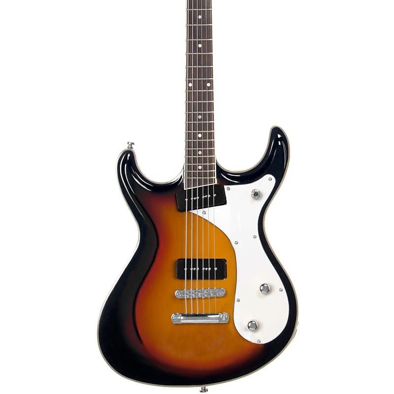 

Электрогитара Eastwood Guitars Sidejack Baritone - Sunburst - Mosrite-inspired Offset Electric Guitar - NEW!