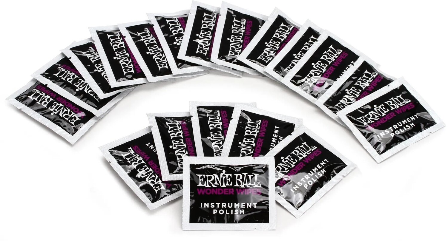 

Ernie Ball Wonder Салфетки для полировки инструментов, 20 шт.