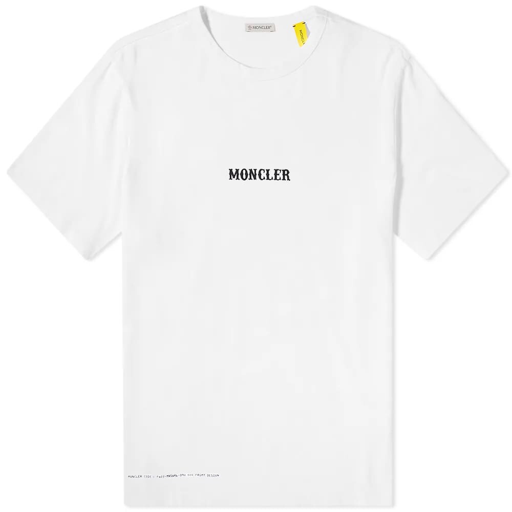

Футболка Moncler Genius x Fragment Circus, белый