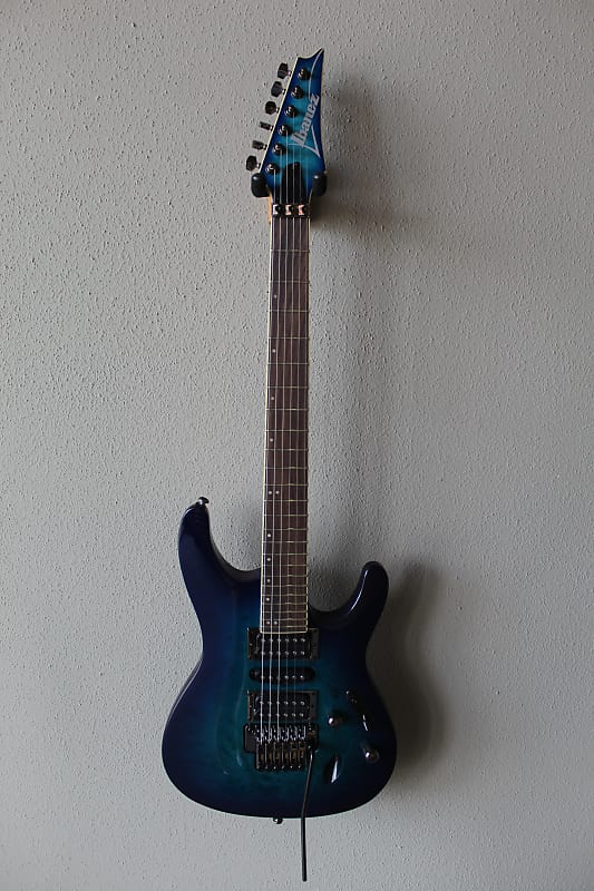 Электрогитара Brand New Ibanez S670QM Electric Guitar - Sapphire Blue
