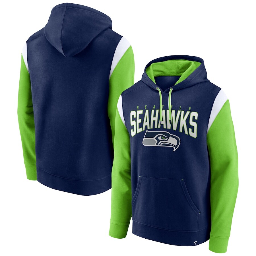 

Пуловер с капюшоном Fanatics Branded Seattle Seahawks, нави