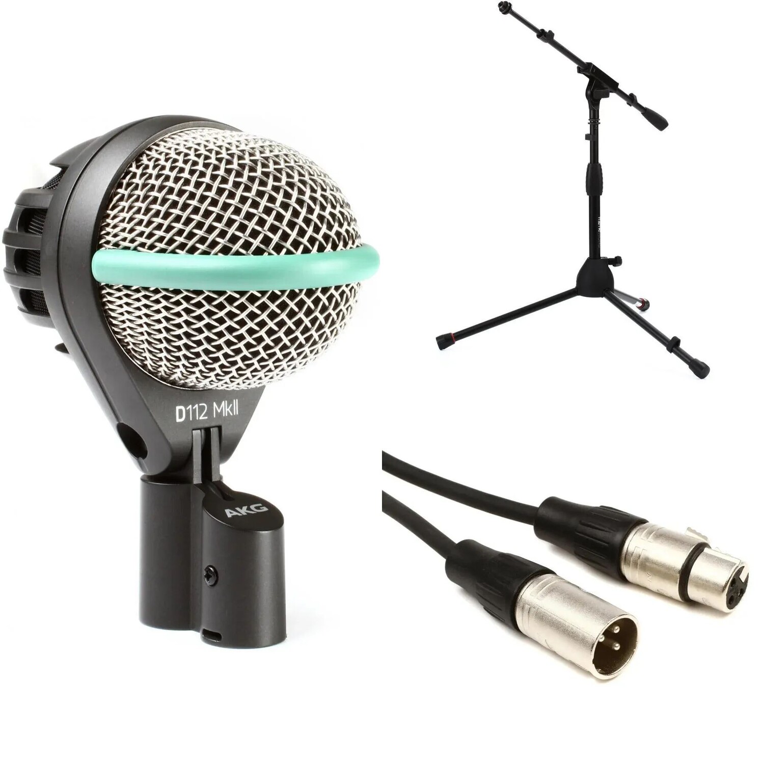 

Комплект микрофона для бас-барабана AKG D112 MKII с подставкой и кабелем