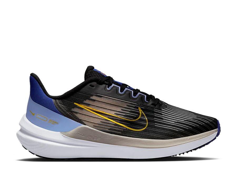 

Кроссовки Nike Wmns Air Winflo 9 'Black Lapis Yellow', черный