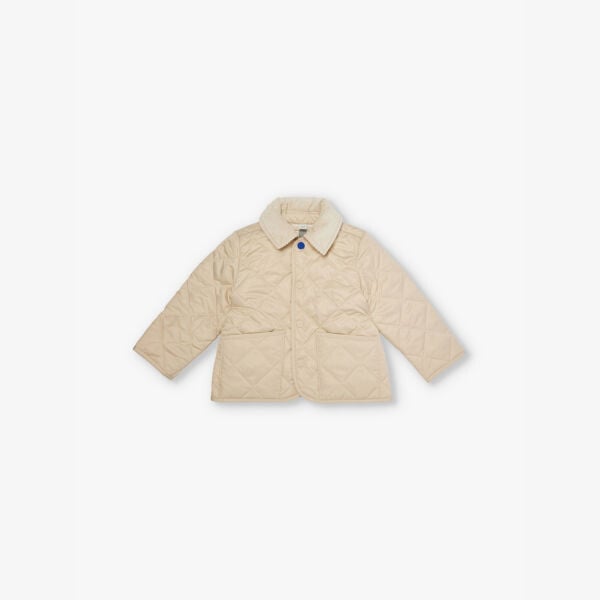 

Куртка Инди с накладными карманами, 6 месяцев - 2 года Burberry, серый