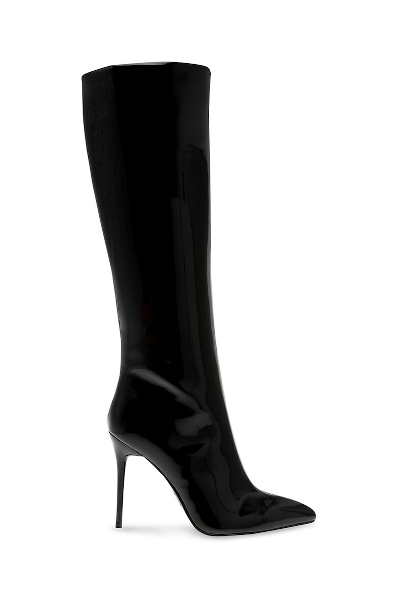 

Лакированные сапоги до колена Steve Madden, черный