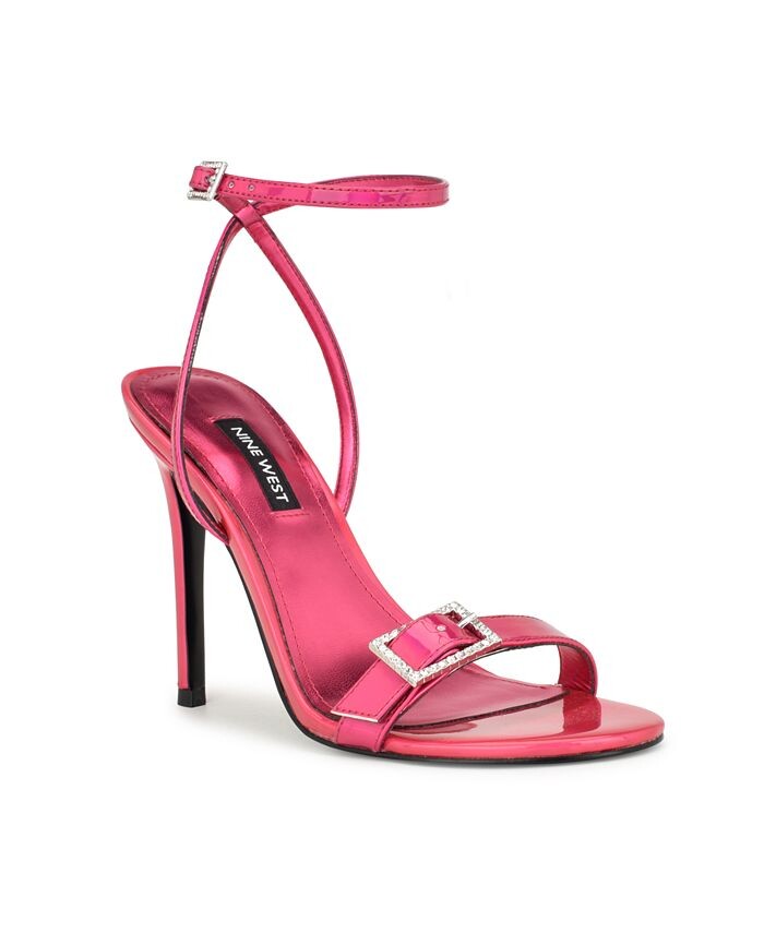 

Женские модельные сандалии Moras на шпильке с круглым носком Nine West, розовый