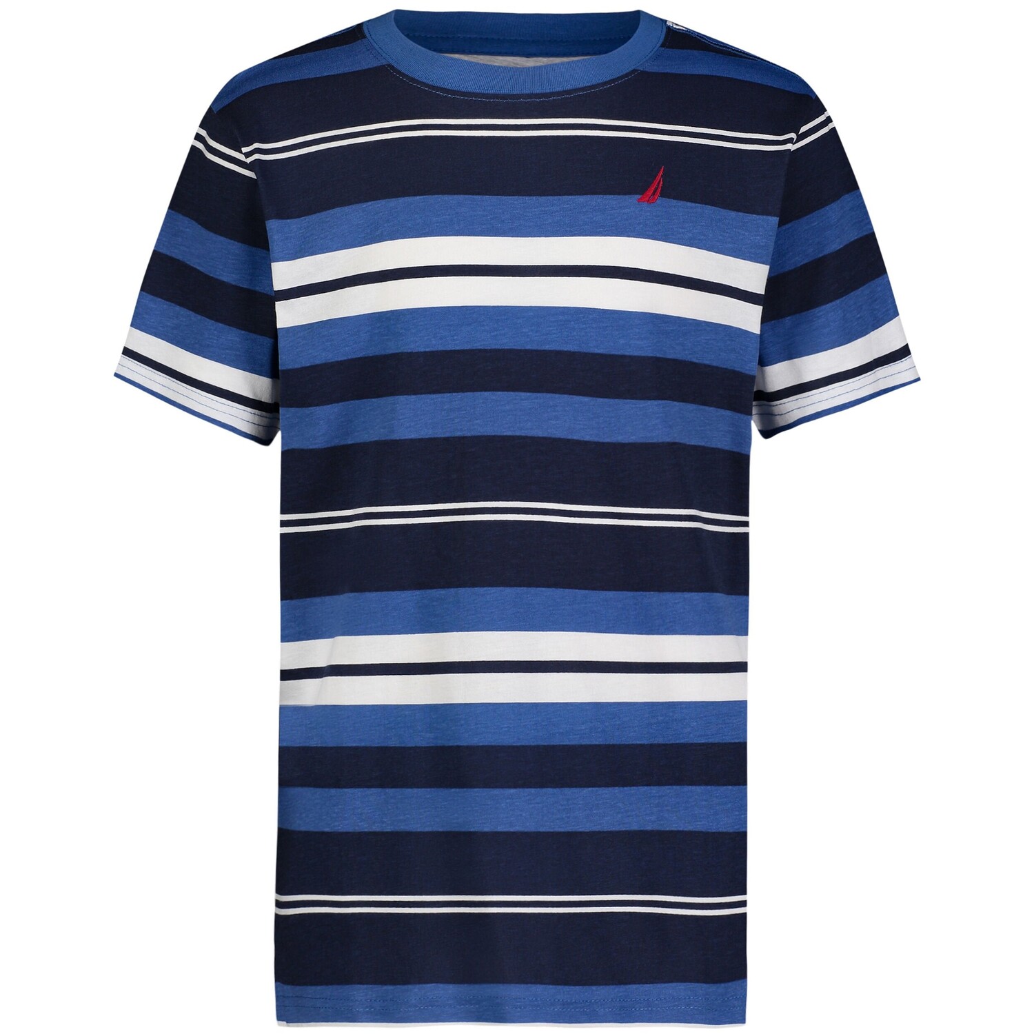 

Футболка в полоску Nautica Little Boys (2T-7), цвет Della Robbia Blue