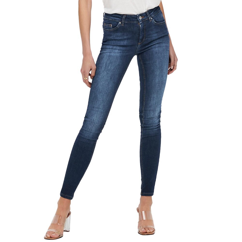 

Джинсы Only Blush Life Mid Skinny Denim Rea837, синий