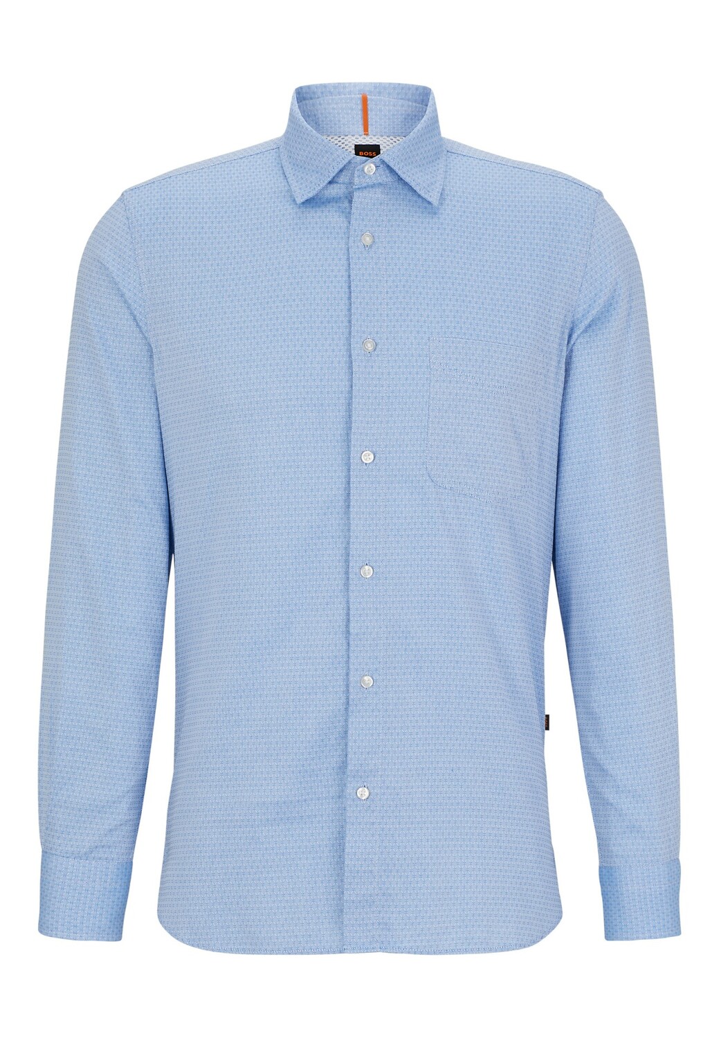 

Рубашка BOSS REMITON Regular Fit, синий