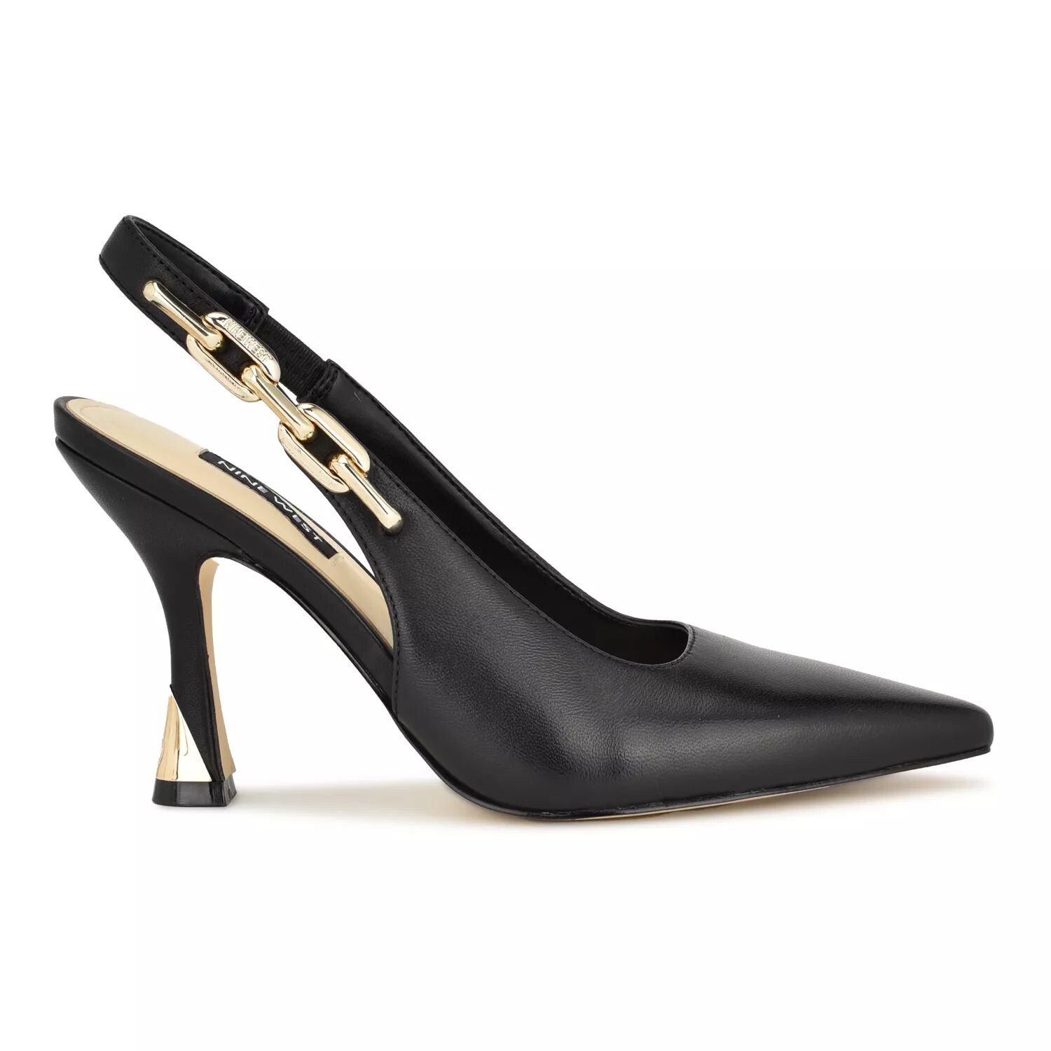 

Женские замшевые туфли Nine West Veroni на пятке с открытой пяткой на шпильке Nine West