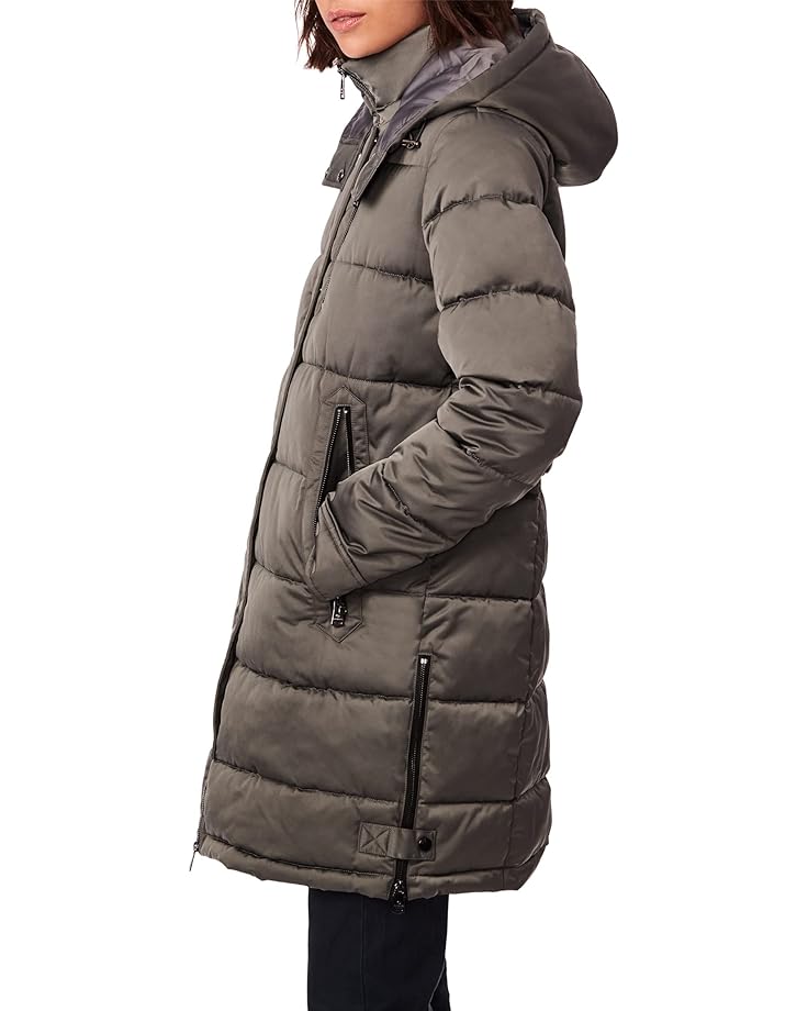 Пальто Bernardo Fashions Shiny Twill Heavyweight Coat, цвет Metropolite цена и фото