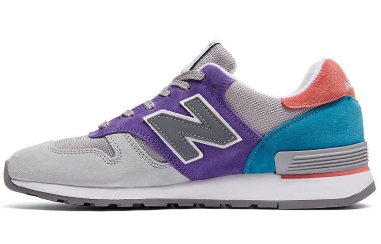 

Кроссовки New Balance 670, серый / фиолетовый