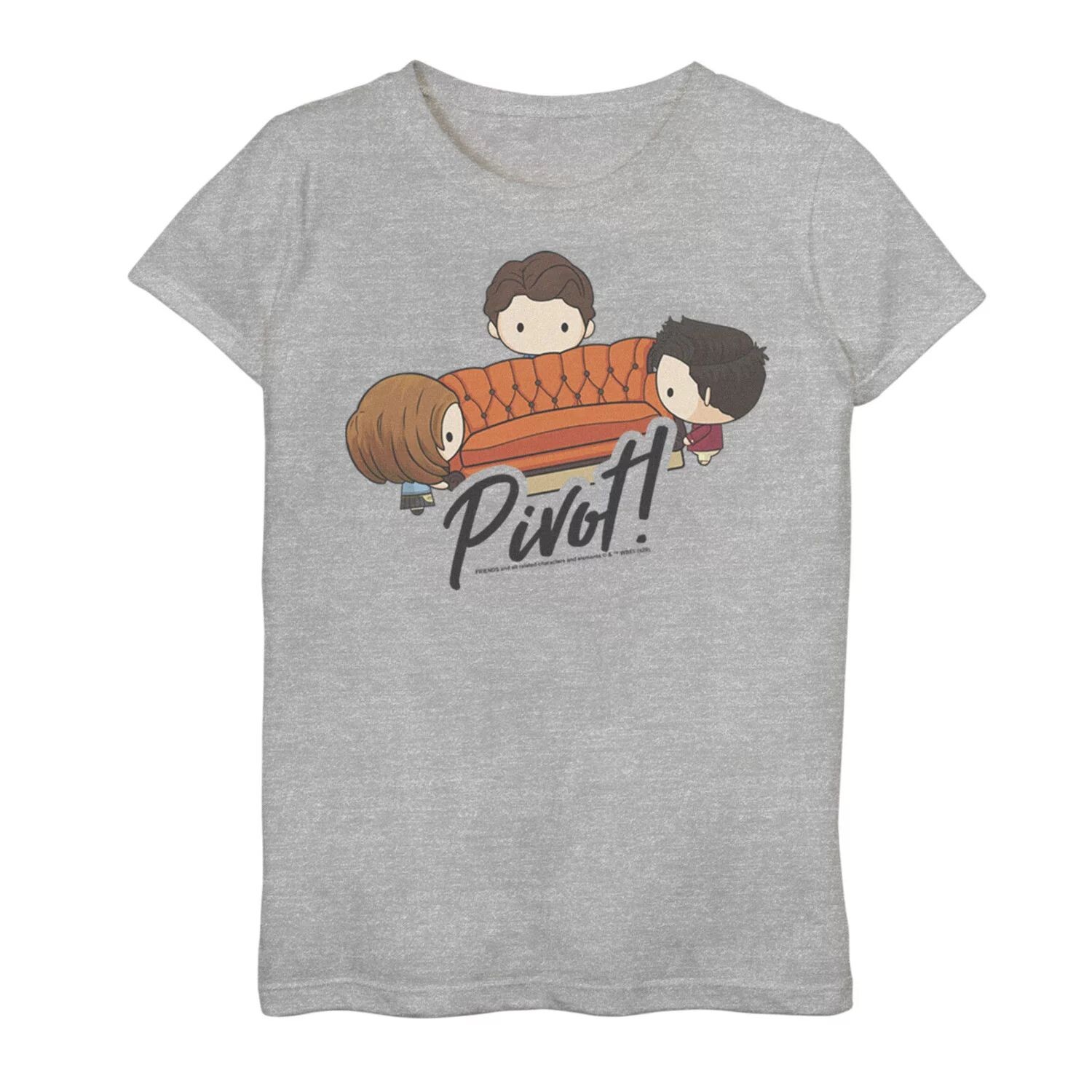 

Футболка с рисунком Chibi Pivot для девочек 7–16 лет Friends Licensed Character