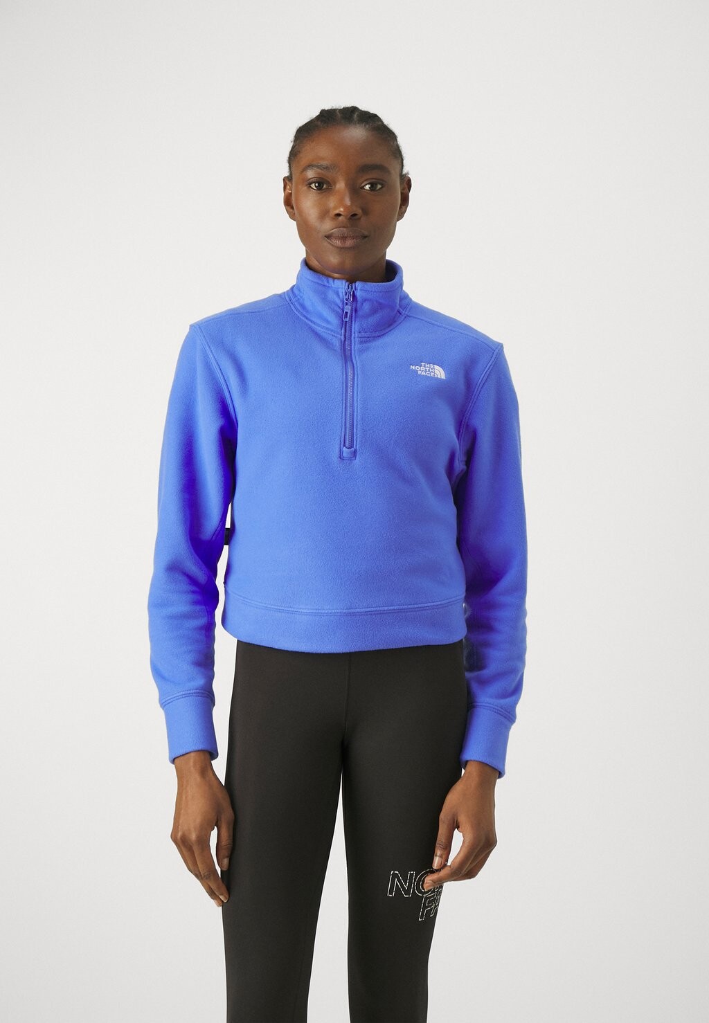 

Флисовый свитер 100 GLACIER HALF ZIP The North Face, цвет solar blue