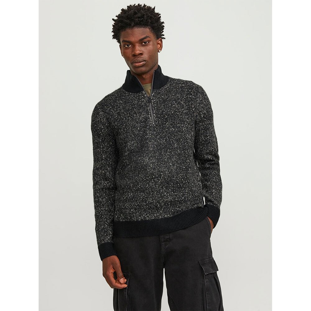 

Свитер Jack & Jones Space Half Zip, серый