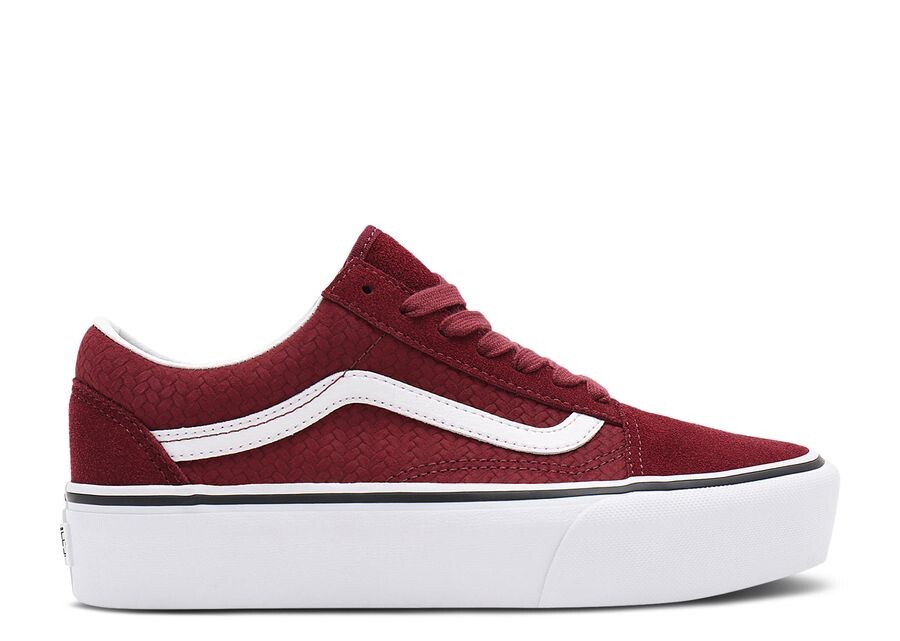 

Кроссовки Vans Old Skool Platform, цвет Suede Emboss Port Royal