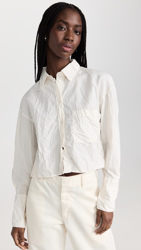 

Рубашка Ninety Percent Rosebud Crop