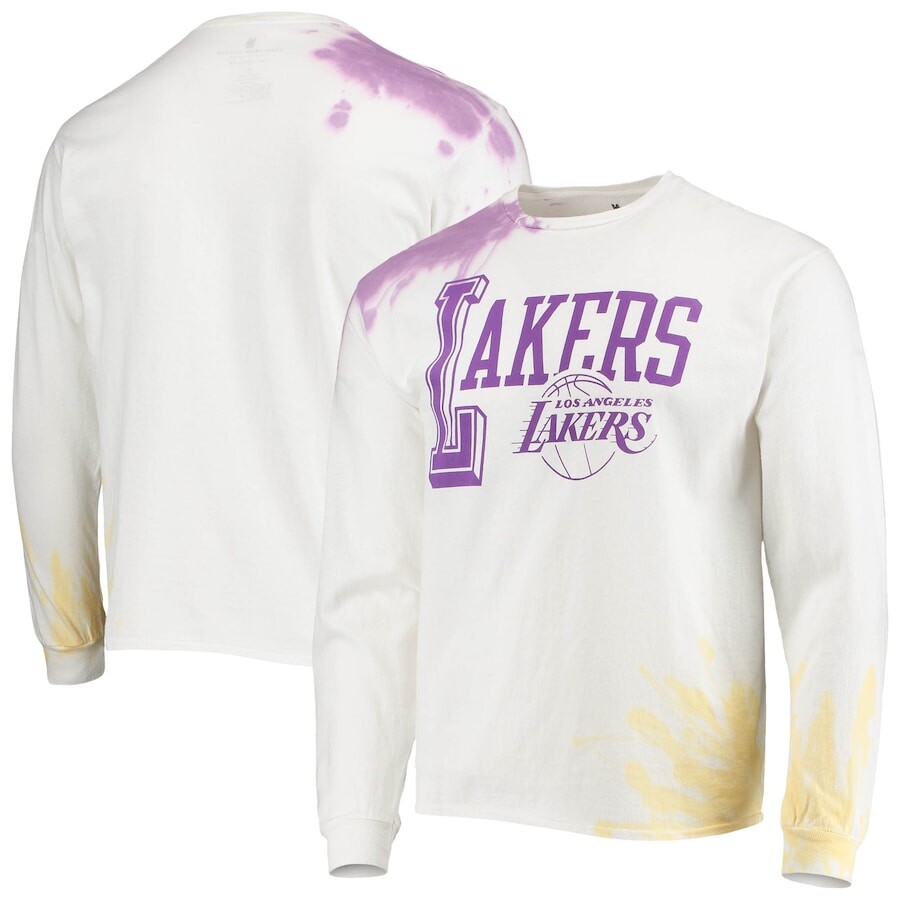 

Футболка с длинным рукавом Junk Food Los Angeles Lakers, белый