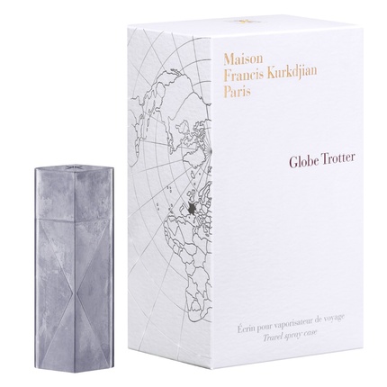 Maison Francis Kurkdjian Globe Trotter Travel Spray Case Zinc