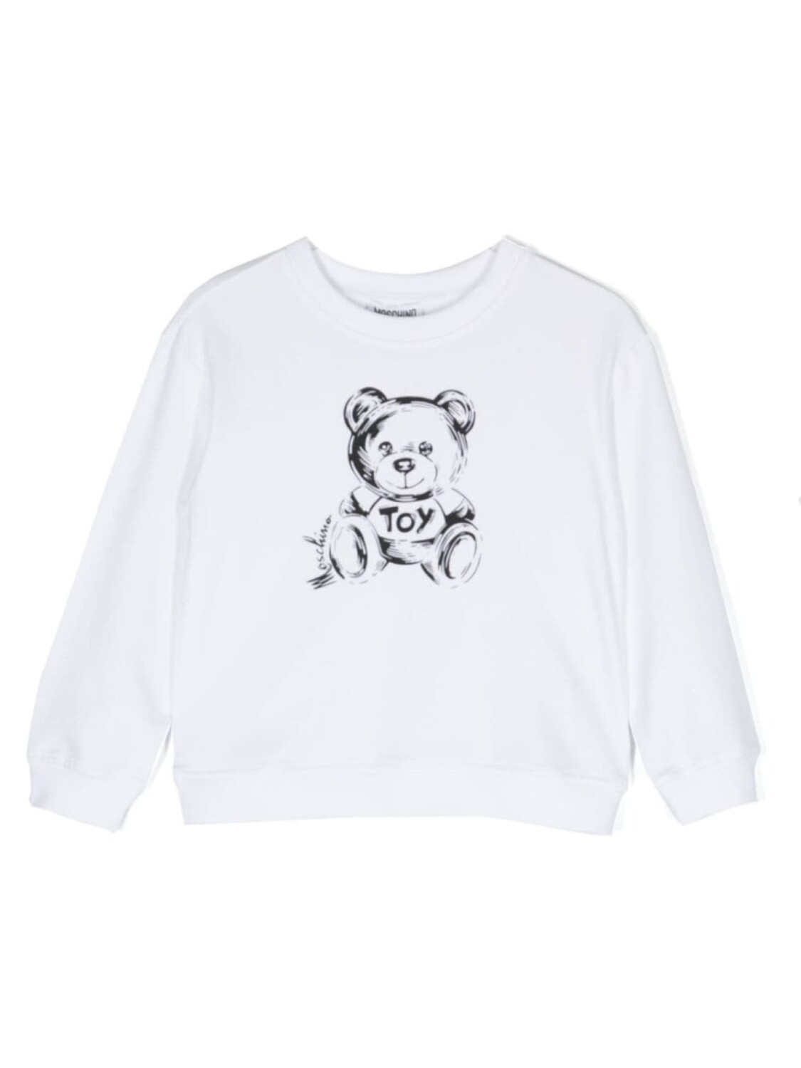 

Moschino Kids толстовка с принтом Teddy Bear, белый